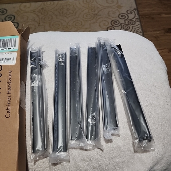 Ravinte Cabinet Hardware 6 Pack Finger Pull For Cabinet - Picture 2 of 3